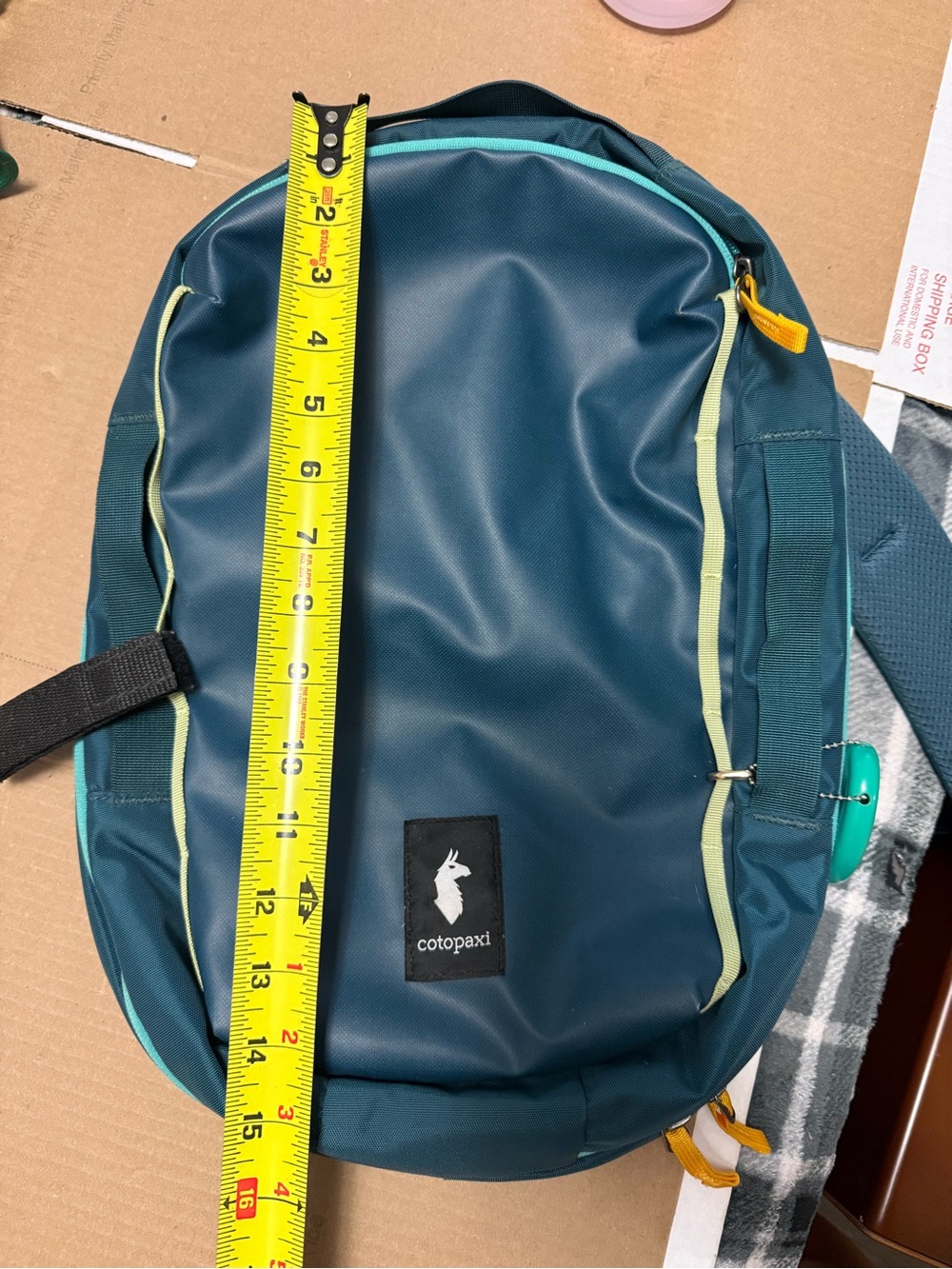 Cotopaxi Chasqui 13L Sling - Cada Día Teal Blue Backpack Messenger Hiking Travel - Picture 2 of 9